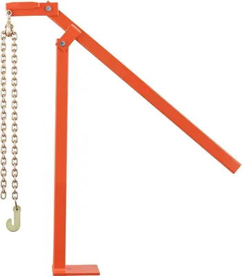 Obrázek produktu pro Odstraňovač sloupků ve tvaru T – odstraňovač sloupků s pákovým řetězem – délka 81,3 cm – řetěz 109,2 cm – nerezová ocel – pro kulaté sloupky plotů, sloupky značek a pařezy