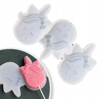 Produktbild von Eurobatt Silikonform Einhorn für Isomalt Tortendeko