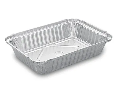 Produktbild von 100x Menü-Schale ungeteilt ALU 862ml 22,2 x 15,8 x 3,8 cm