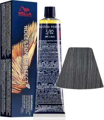 Produktbild von Wella Koleston Perfect ME+, Grau, 5/82, Rich Naturals, Frauen, 60 ml, 62,3 g