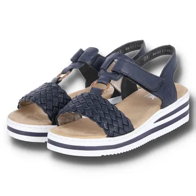Immagine prodotto di Rieker sandalo donna blu, Colore:blu, Taglia UE:40
