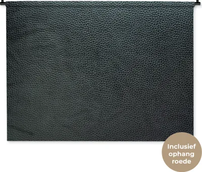 Produktbild von MuchoWow® Wandteppich Wandbehang Leder - Textur - Schwarz - Grün - Hell 150x112 cm Tapisserie Dekoration Wandtuch - Wanddecke - Wandteppiche