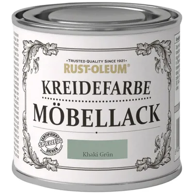 Produktbild von Rust-Oleum Kreidefarbe Möbellack 125 ml khaki grün