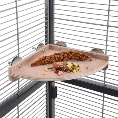 Immagine prodotto di Tavolo d'angolo per pappagalli taglia M