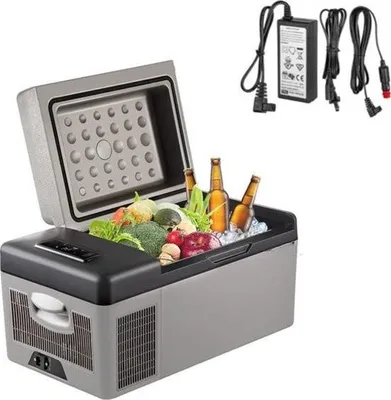 Zdjęcie produktu dla Mini lodówka - lodówka samochodowa - Friggo - z wyświetlaczem - 20L - z aplikacją - z kółkami