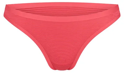 Image de sloggi String pour femmes, couleur bleu, gamme ZERO Feel Air, motif flamant rose, taille L