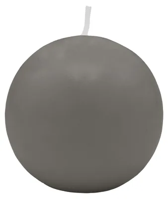 Produktbild von Kugelkerzen Grau Ø 80 mm, 6 Stück
