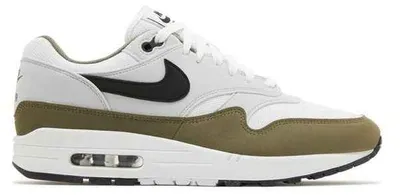 Produktbild von Air Max 1 White Black Medium Olive - EU: 46