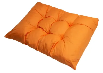 Obrázok produktu pre Vankúše na záhradný nábytok oranžový| Vankúš vo ve¾kosti 120x60cm| Vankúš na sedenie z palety Euro| Prešívaný vankúš| Vankúš na sedenie z palety
