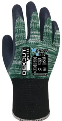 Produktbild von Wonder Grip WG-733, Schweißerhandschuhe, Grün, L, Erwachsener, Erwachsener, Unisex