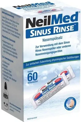 Obrázek produktu pro Neilmed Sinus Rinse sáček se solí na výplach nosu 60X2,4 g