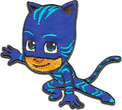 Obrázek produktu pro Disney © Pj Masks Pyjamahelden Catboy 1 - nášivka, nažehlovací, nažehlovací obrázek, nášivka, nášivka, velikost: 7,5 x 7,0 cm
