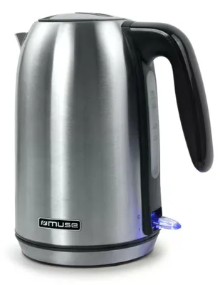 Obrázek produktu pro Muse MS-015 BS, 1,7 l, 2200 W, Nerezová ocel, Nerezová ocel, Indikátor úrovně vody, Bezkabelový