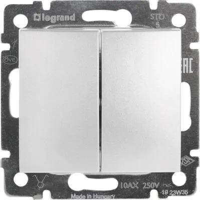 Obrázek produktu pro Vypínač Legrand Valena 770105 sériový ř. 5 stříbrná metalíza