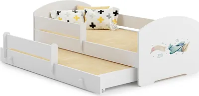 Immagine prodotto di Letto matrimoniale Luk 160x80 - Aereo
