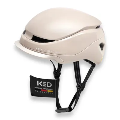 Produktbild von KED Mitro UE-Kollektion 25/26 Helm Für E-Bike, City | Fahrradhelm Mit MIPS, BOA-Verstellsystem & 180 Grad LED Farbe: Ash Matt Größe: 58-61 (L)