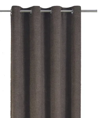 Imagen del producto de Cortina opaca de lino gris