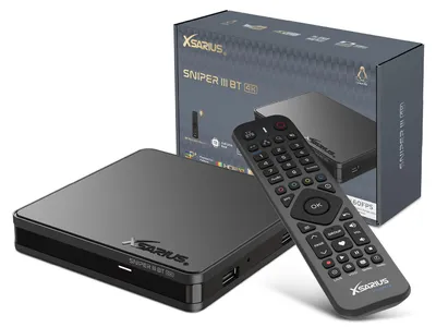 Produktbild von Xsarius Sniper 3 BT - 4K Linux UHD HEVC OTT Linux WiFi IP TV PremiumTV Box