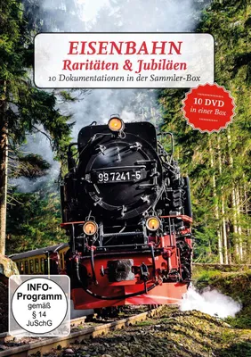 Obrázok produktu pre Železnice: Rarity a výročia, 10 DVD