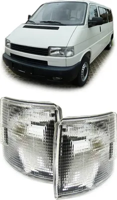 Produktbild von Blinker Weiß Paar Links Rechts für VW T4 Bus + Transporter 90-04