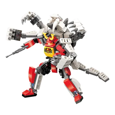 Productafbeelding van Qman MechaCorps 3101-1 Flash Warrior, 2-in-1 set
