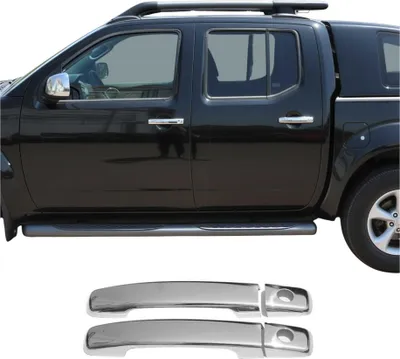 Image de Couverture de poignée de porte pour Nissan Navara 2005-2015 en Acier Inoxydable