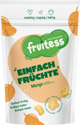 Produktbild von Gefriergetrocknete Mango FRUITESS EINFACH FRÜCHTE, 35g