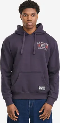 Obrázek produktu pro Pánská mikina s kapucí regular fit LLANARTH Off-Black/Grey/Red L BENLEE