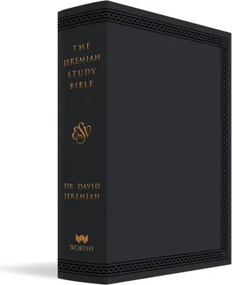 Produktbild von The Jeremiah Study Bible, ESV, Black LeatherLuxe (Indexed)