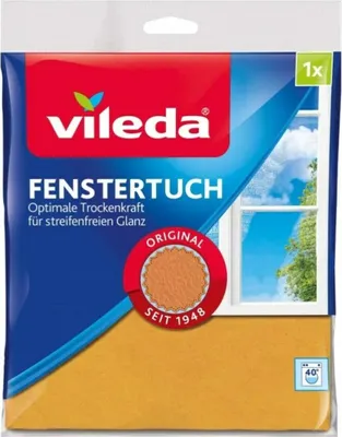 Obrázek produktu pro VILEDA Utěrka na okna +30% mikrovlákno 39x36cm