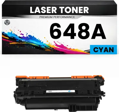 Produktbild von Toner kompatibel für HP CE261A(648A) Color LaserJet CP4520/CP4025/CP4025N/CP4025DN/CP4525N/CP4525DN/CP4525XH in Cyan