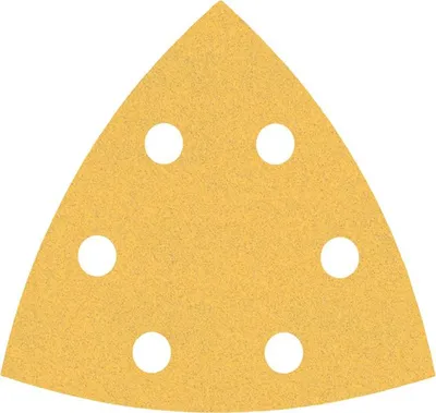 Produktbild von EXPERT C470 Deltaschleifblatt, 93mm, K120, 6 Löcher, 5-tlg.