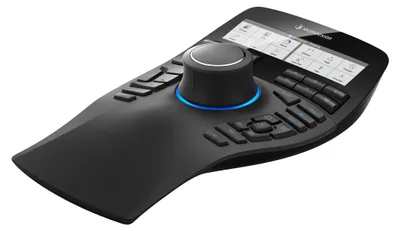 Immagine prodotto di 3Dconnexion SpaceMouse Enterprise Kit 2 mouse da ufficio ambidestri RF senza fili + USB Tipo-A 6DoF