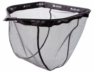 Produktbild von MIKADO gummierter Kescherkopf Kescher 55x45cm mit Aluminiumrahmen LANDING NET