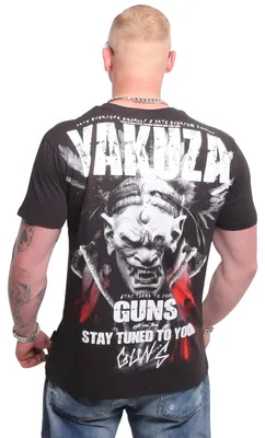 Produktbild von Yakuza Herren Axe T-Shirt, Schwarz, L