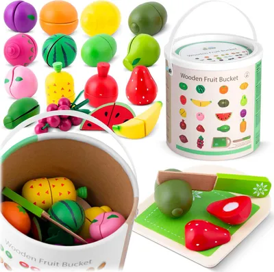 Produktbild von Obstschneidespielzeug aus Holz RK-872 Ricokids
