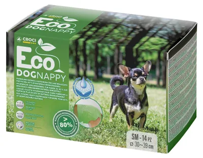 Produktbild von Croci Eco Hundewindel – Windeln für männliche Hunde – Hundeunterhosen zum Pinkel