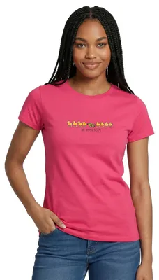Produktbild von Spreadshirt Janosch Tigerente Be Yourself Frauen T-Shirt, M, Azalea