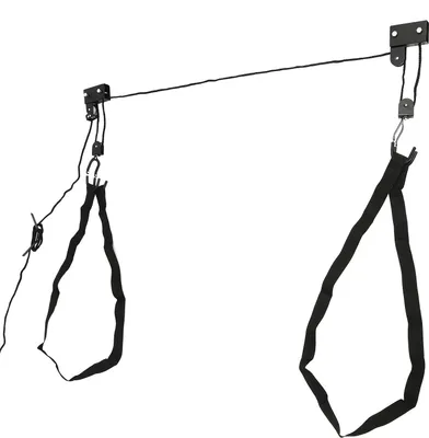 Immagine prodotto di Sollevatore a soffitto per kayak, bici e SUP, sospensione a soffitto per garage, nero