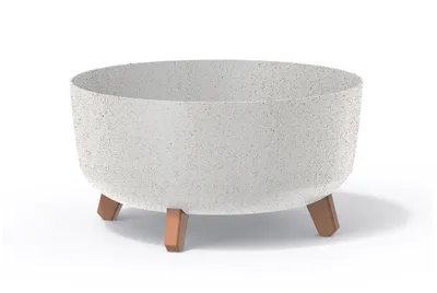 Immagine prodotto di Prosperplast s.r.o. GRACIA LOW ECO WOOD 38 cm, bianco
