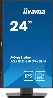 Produktbild von iiyama ProLite XUB2497HSN-B2, LED-Monitor, (FullHD, IPS, USB-C, RJ-45)
