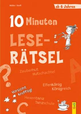 Produktbild von 10-Minuten-Leserätsel ab 6 Jahren