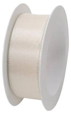 Produktbild von Braun & Company Band mit Draht creme 25 mm x 2,5 m
