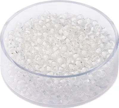 Produktbild von KNORR PRANDELL Böhmische Rocailles Ø 25 mm Glas kristall-weiss