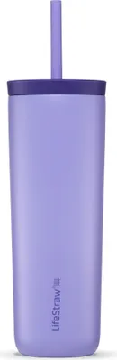 Produktbild von LifeStraw Wasserfilter Flasche Go Tumbler 500 ml Edelstahl isoliert 500 ml - Lila