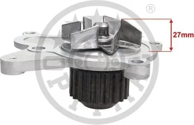 Produktbild von OPTIMAL Kühlmittelpumpe Wasserpumpe für HYUNDAI i30 (FD) AQ-2276