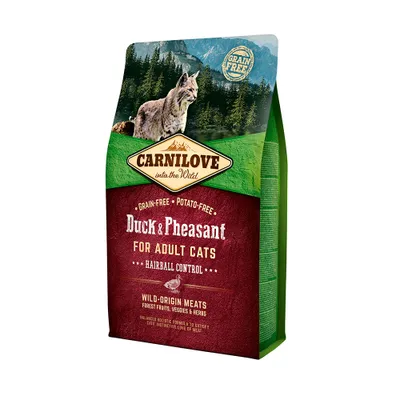 Produktbild von Carnilove 6kg Duck & Pheasant HairballCon.