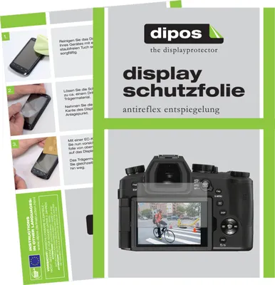 Produktbild von 6x Schutzfolie für Leica V-Lux 5 matt Displayschutzfolie Folie Display Schutz dipos