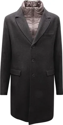 Zdjęcie produktu dla 3017AQ cappotto uomo HERNO męski wełniany płaszcz szary