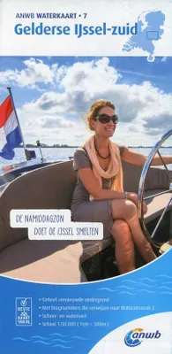 Immagine prodotto di Gerlderse IJssel-Zuid 1:50 000 Waterkaart